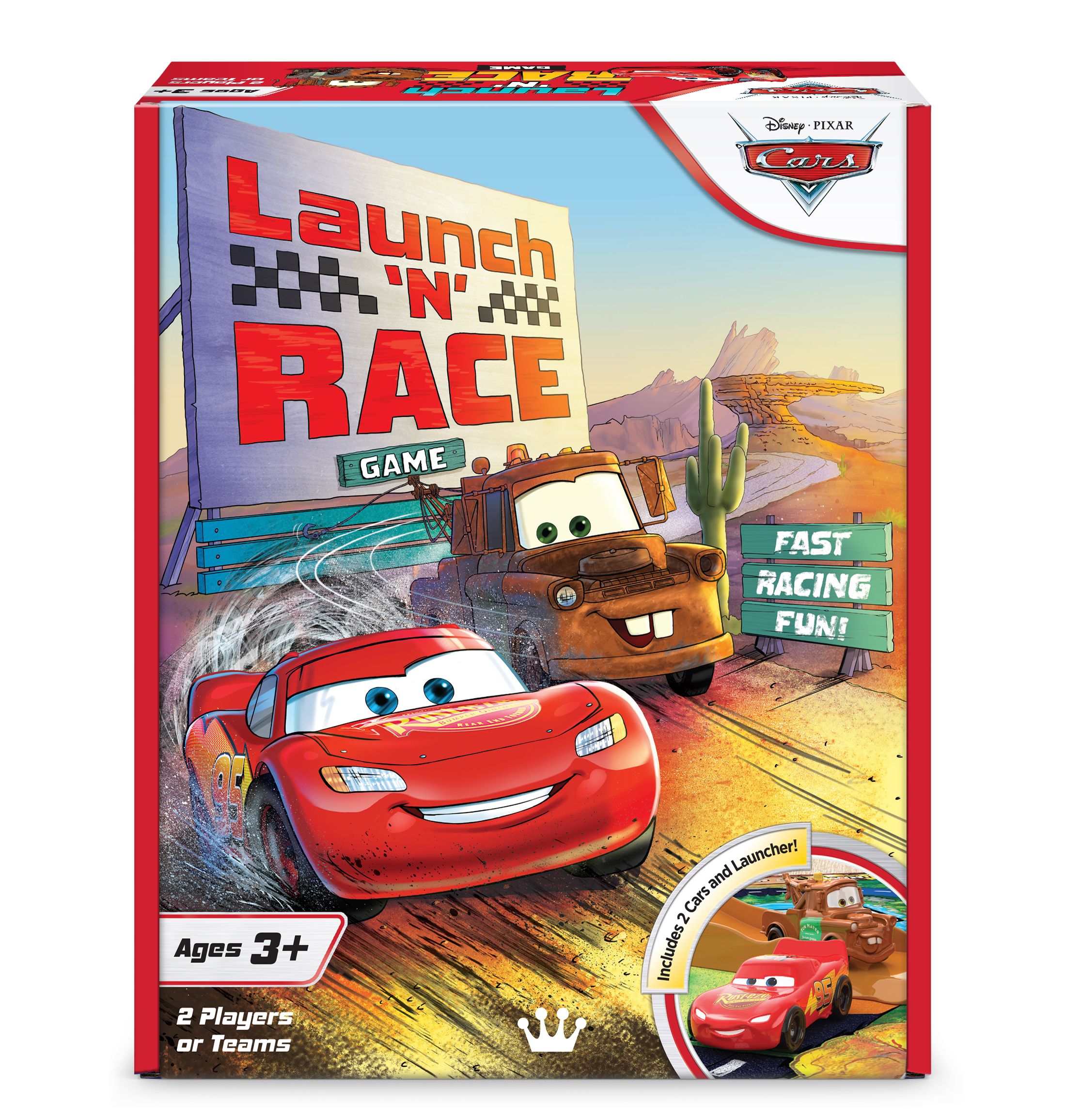 Disney/Pixar Cars: Launch ‘N' Race Game doboz