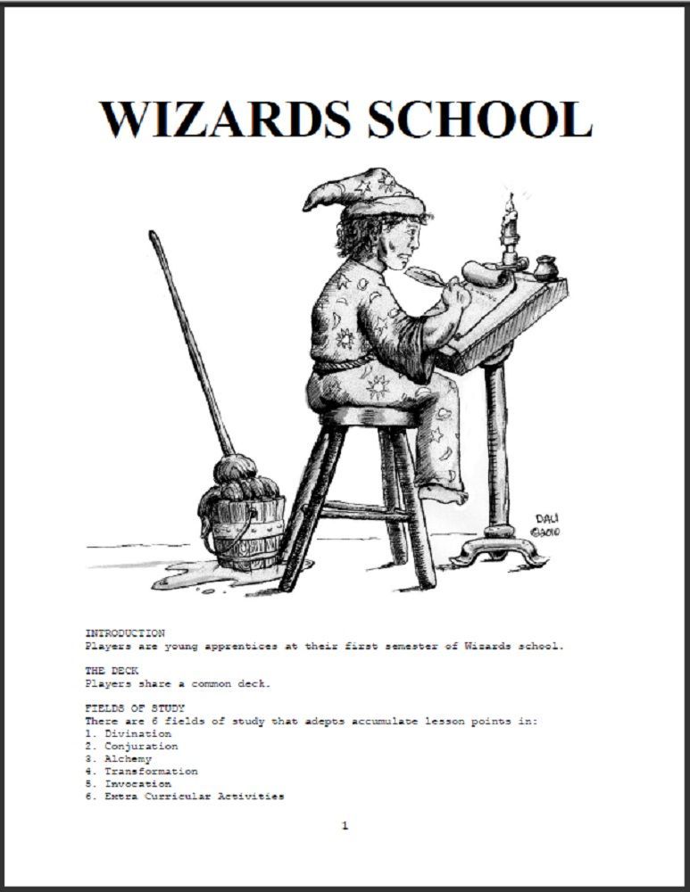 Wizards School box art