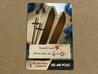 Sleeping Gods: Distant Skies – Skis and Poles Promo Card