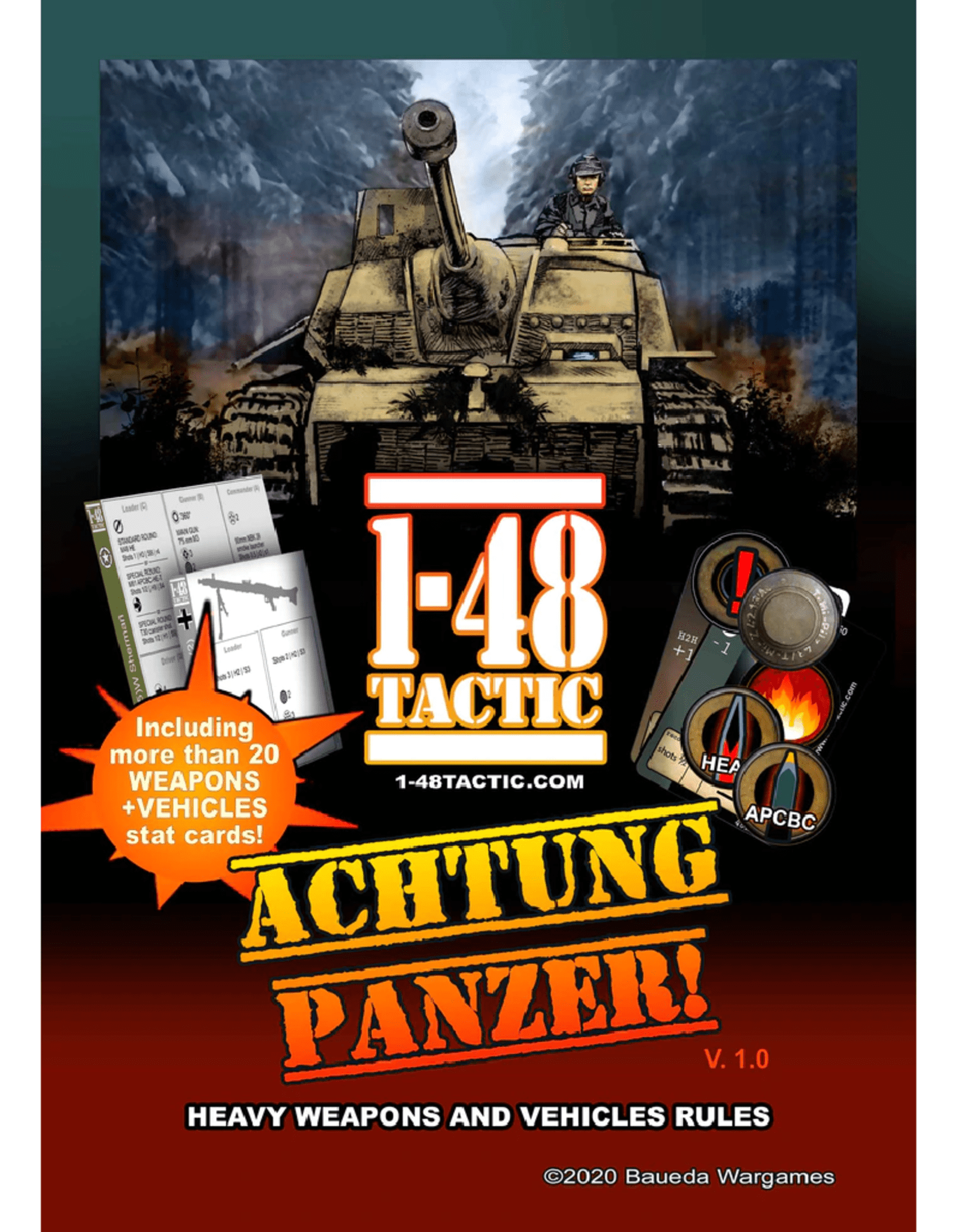 1-48TACTIC: Achtung Panzer! box art