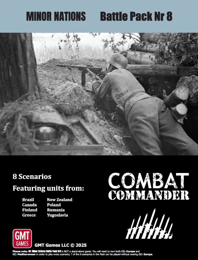 Coperta Combat Commander: Battle Pack #8 – Minor Nations