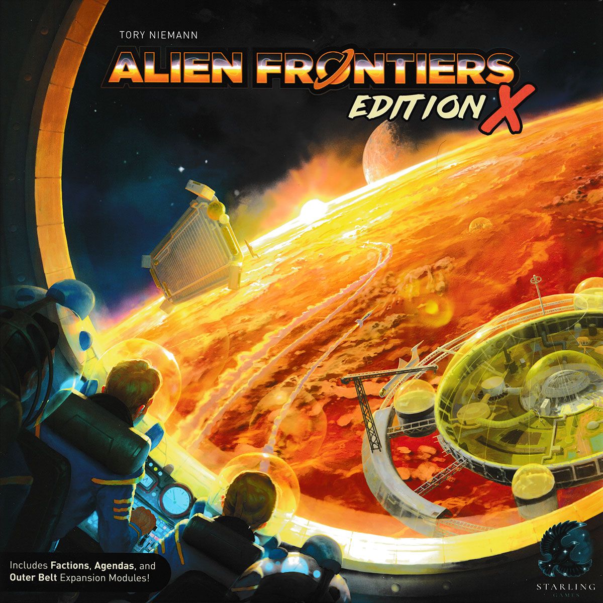 Alien Frontiers: Edition X doboz