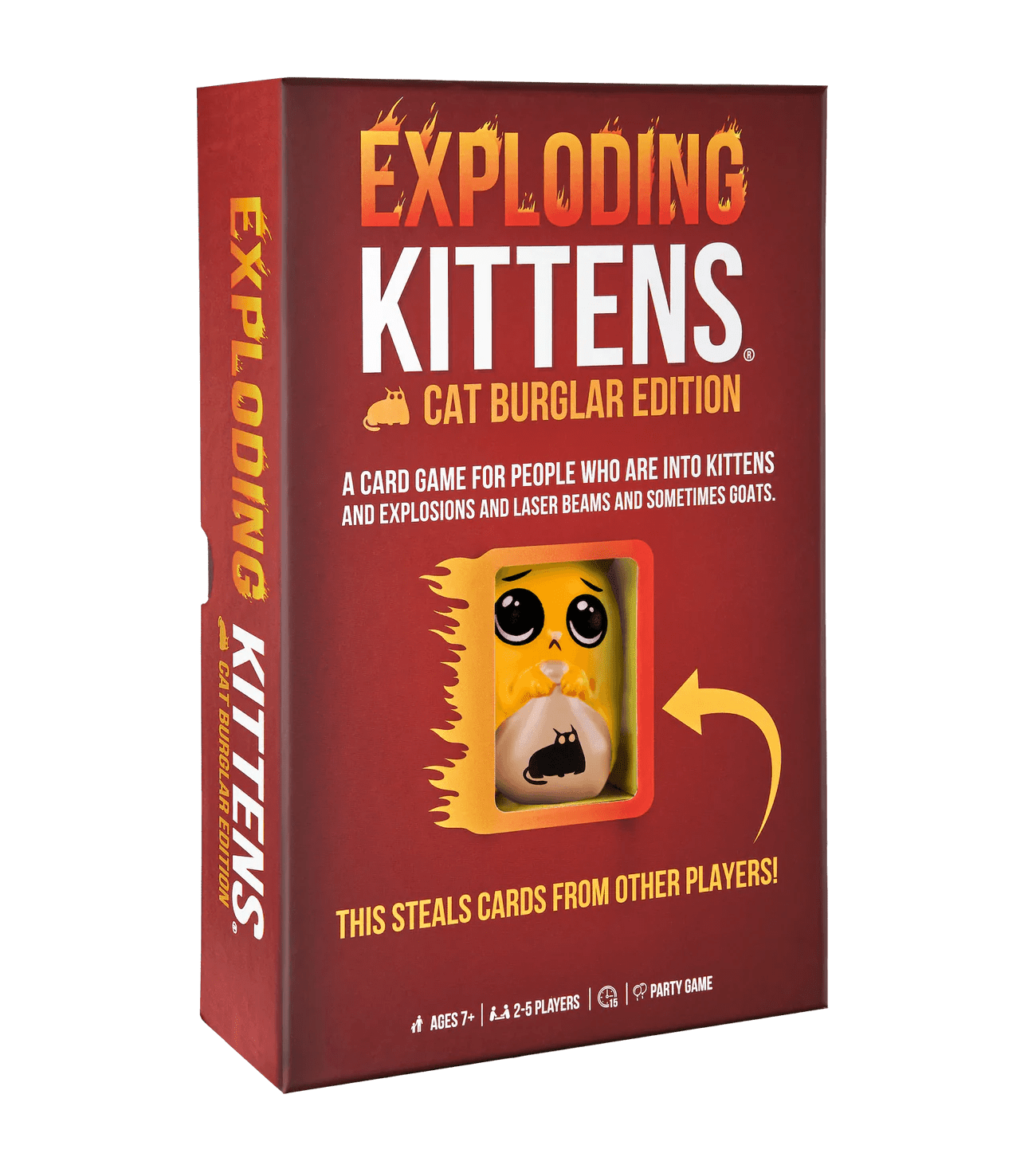 Exploding Kittens: Cat Burglar Edition box art