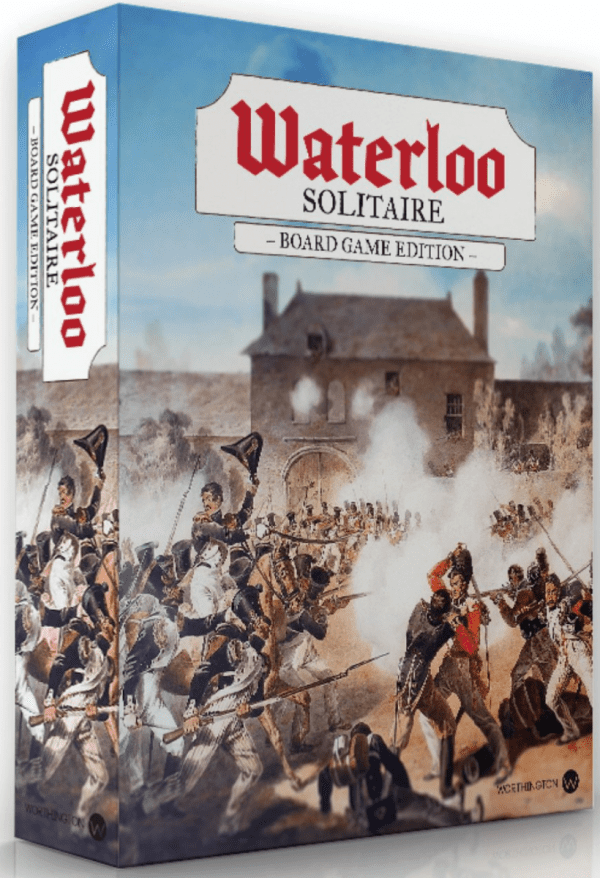 Waterloo Solitaire Board Game box art