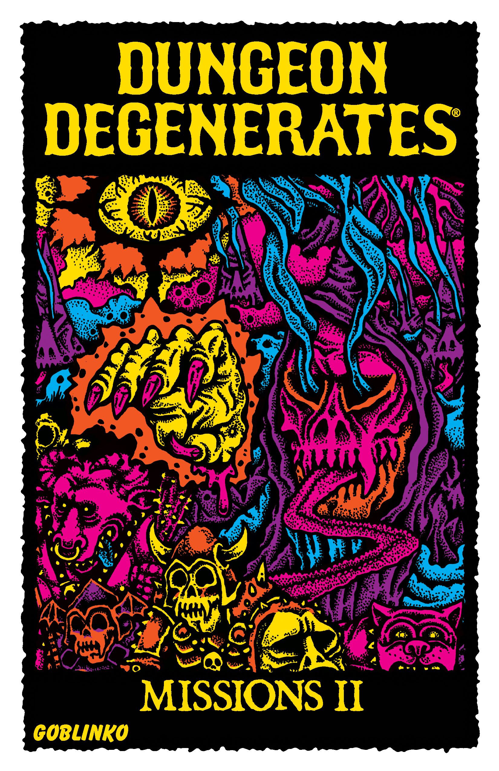 Dungeon Degenerates: Missions II and Brain Blisterer doboz