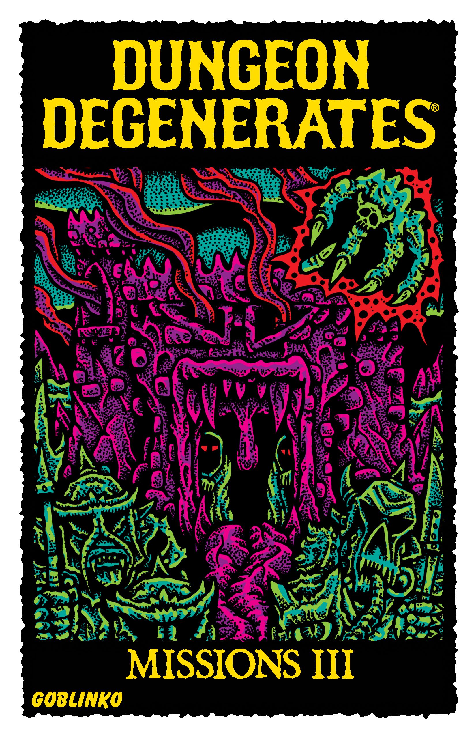 Dungeon Degenerates: Missions III and Fleshy Mess doboz