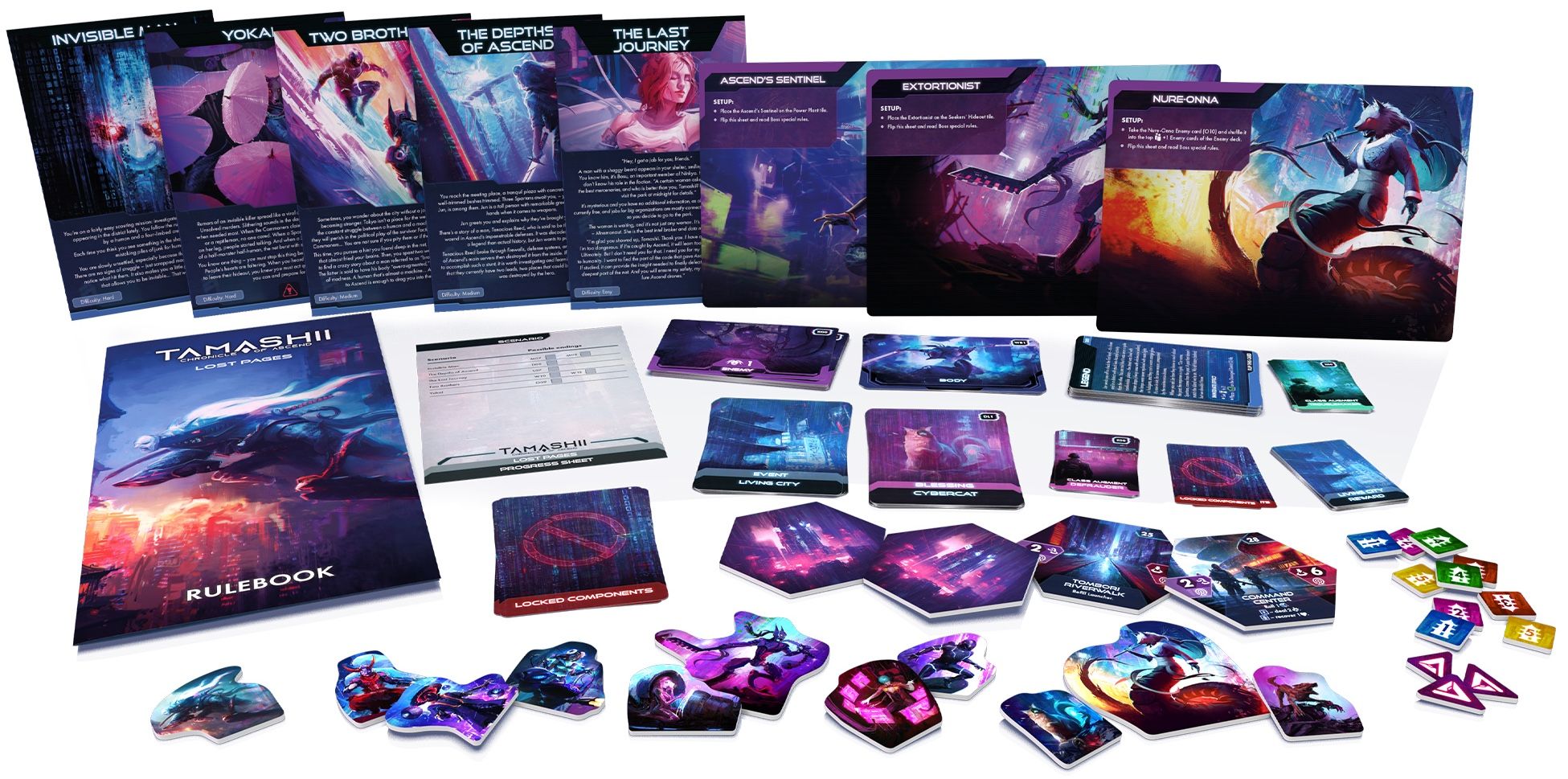 Tamashii: Chronicle of Ascend – Stretch Goals: Lost Pages box art