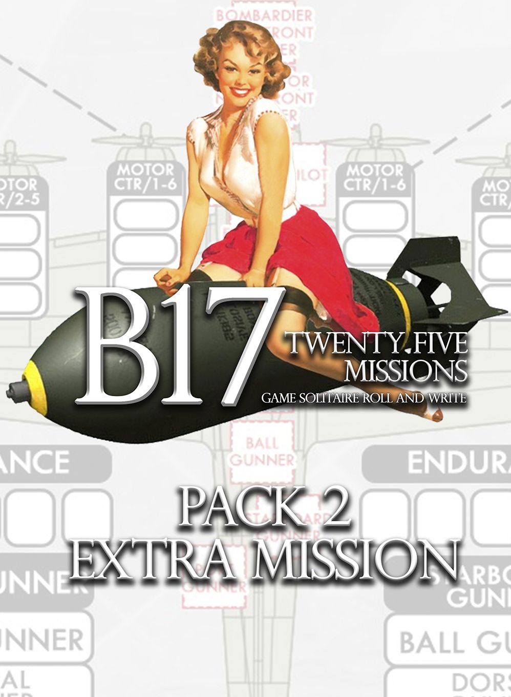 B17 Twenty Five Missions: Pack 2 box art