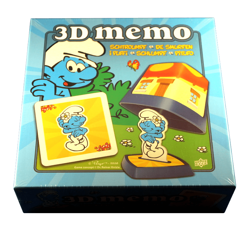 3D Memo Smurfs box art