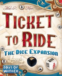 Ticket to Ride: The Dice Expansion doboz