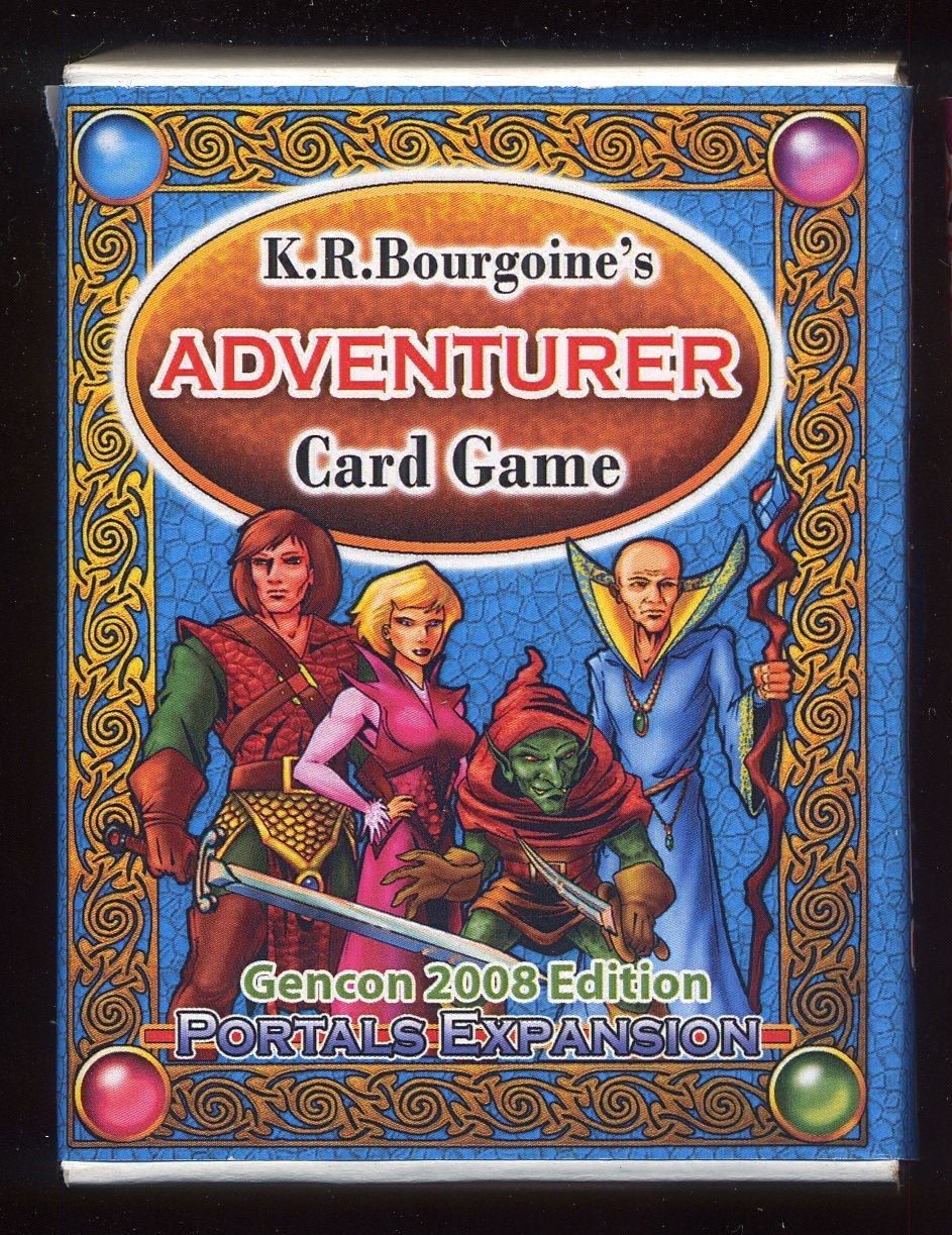 Adventurer: Card Game – Portals Expansion doboz