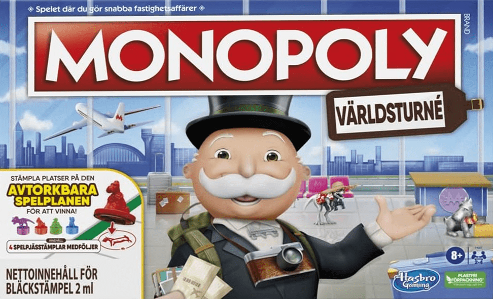 Monopoly Travel World Tour doboz