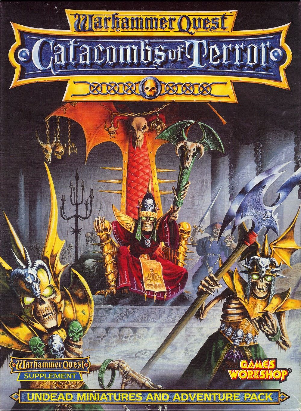 Coperta Warhammer Quest: Catacombs of Terror