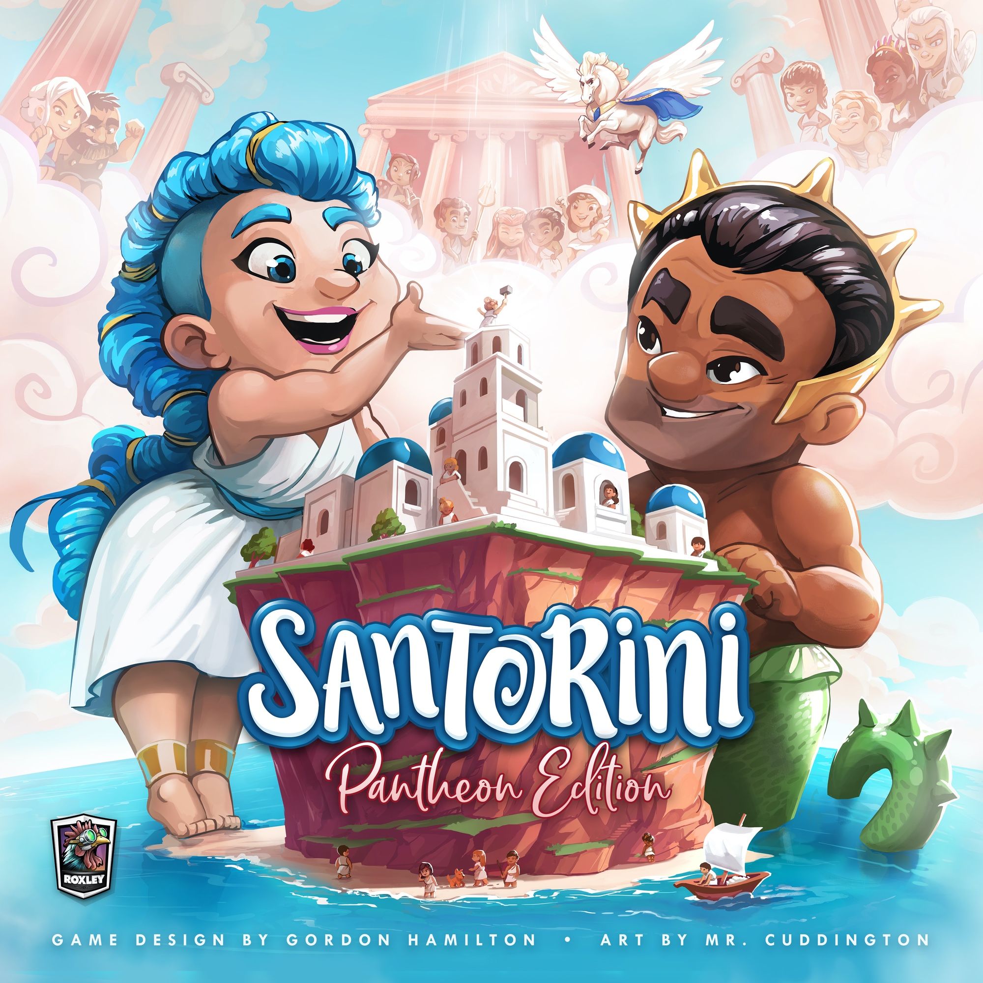 Santorini: Pantheon Edition doboz