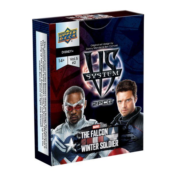 Vs. System 2PCG: The Falcon and the Winter Soldier box art