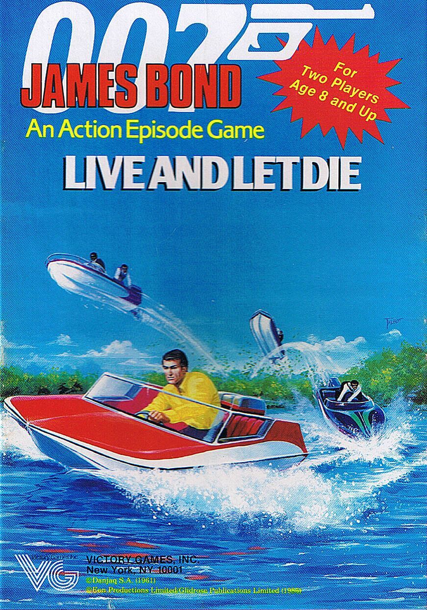 007 James Bond: Live and Let Die box art