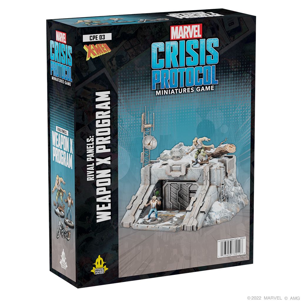 Marvel: Crisis Protocol – Rival Panels: Weapon X Program doboz