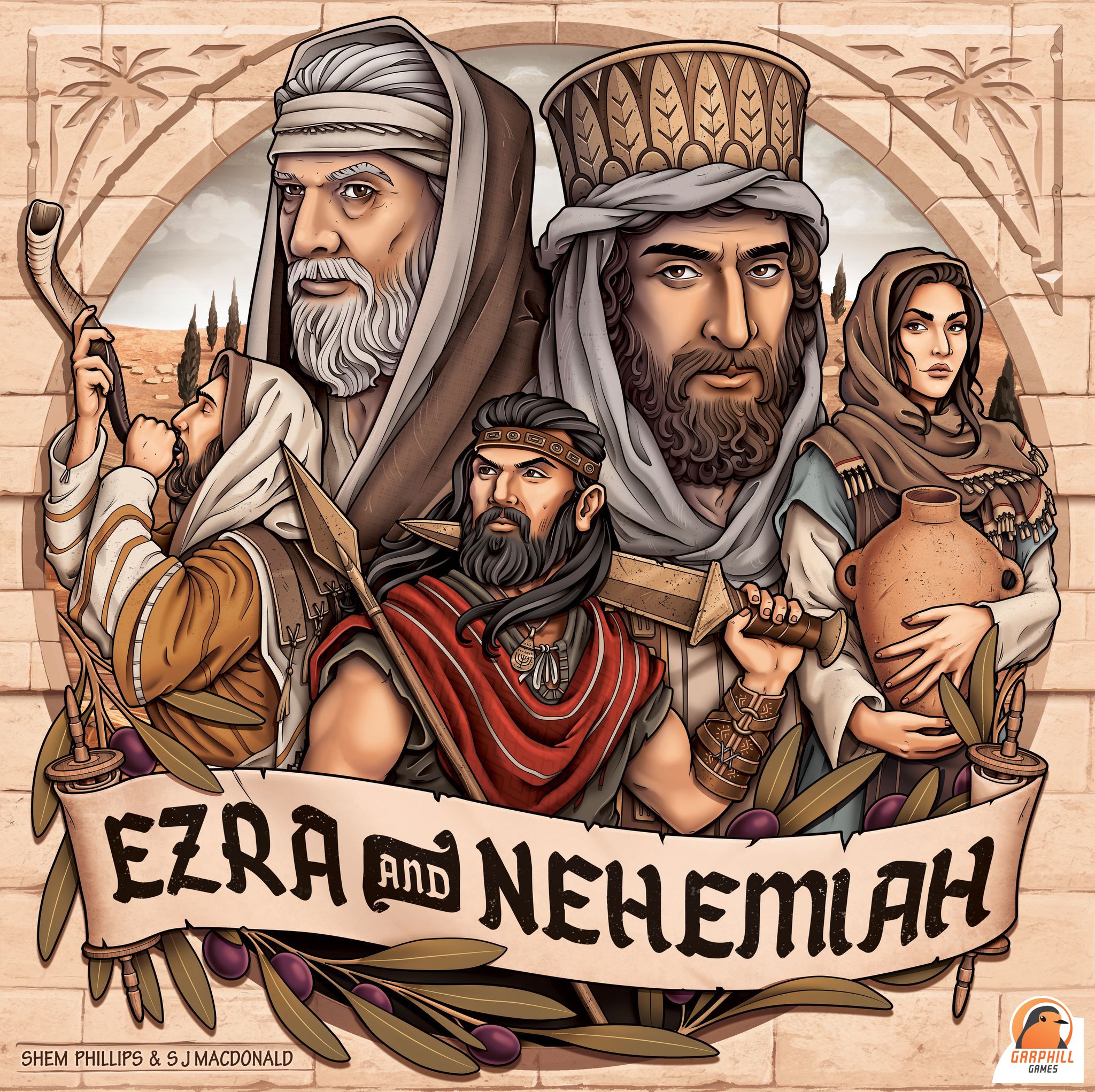 Coperta Ezra and Nehemiah