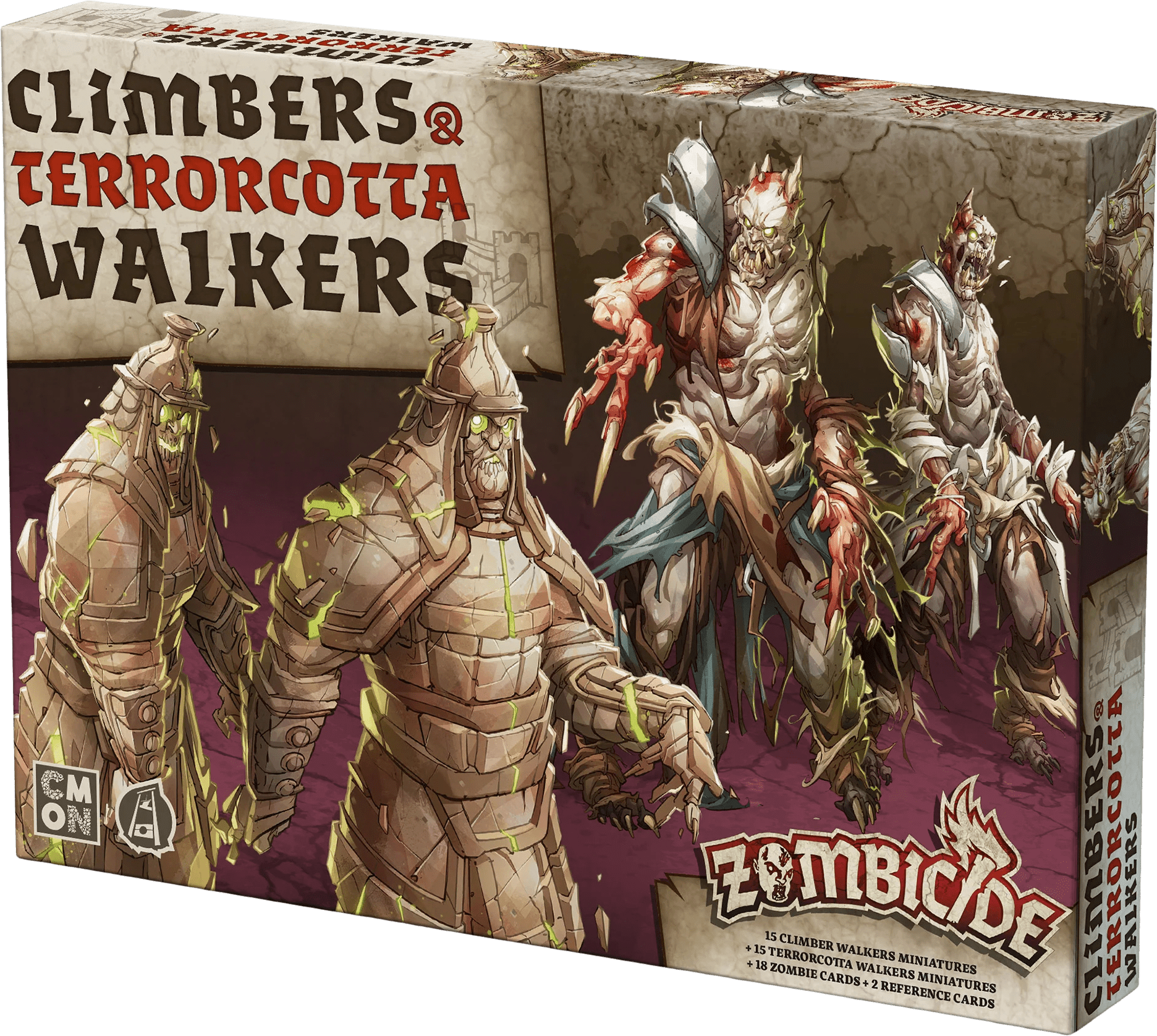 Zombicide: Climbers & Terrorcotta Walkers box art