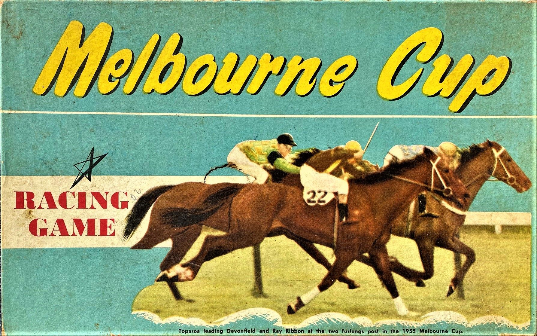 Melbourne Cup Racing Game box art