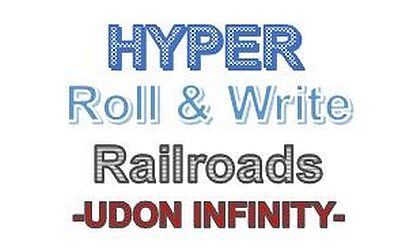Coperta Hyper Roll & Write Railroads -Udon Infinity-