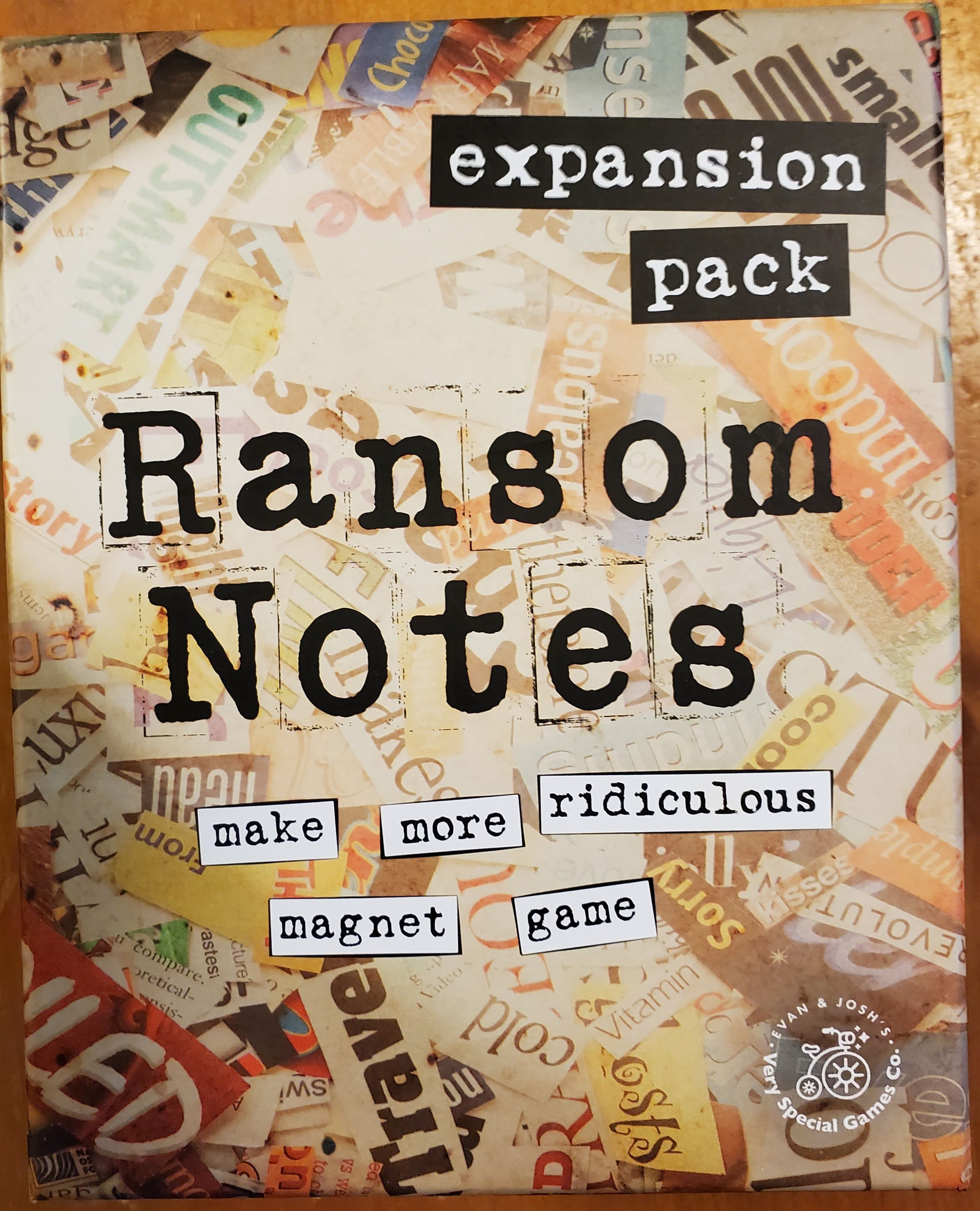 Coperta Ransom Notes: Expansion Pack