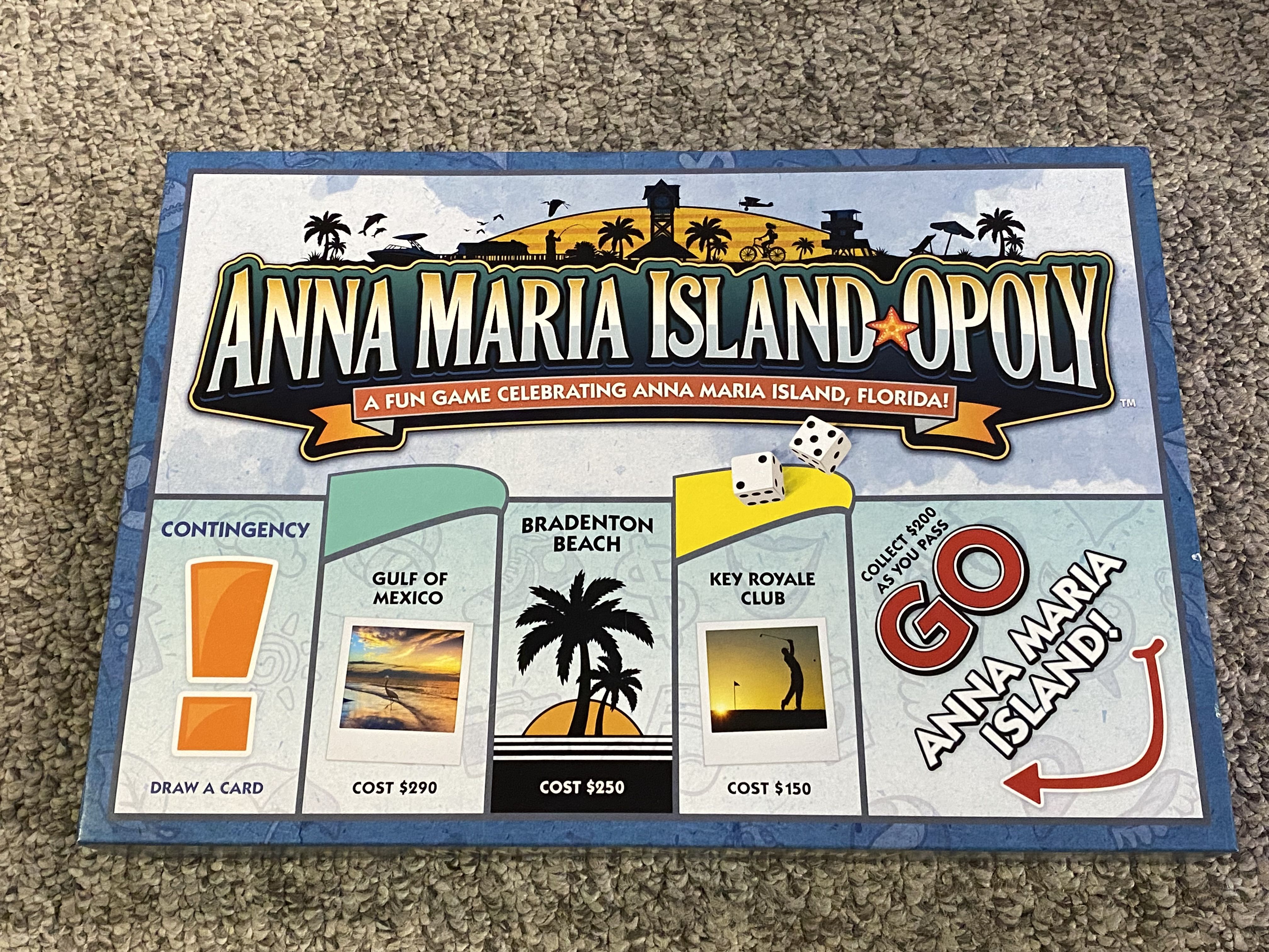 Anna Maria Island-Opoly box art