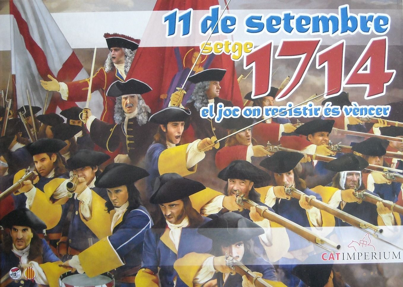 11 de Setembre. Setge 1714 doboz