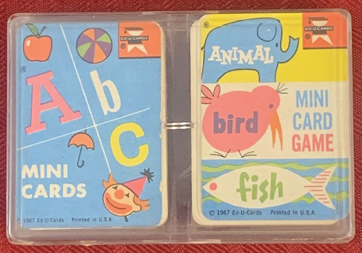 Coperta ABC / Animal Bird Fish Mini Card Games