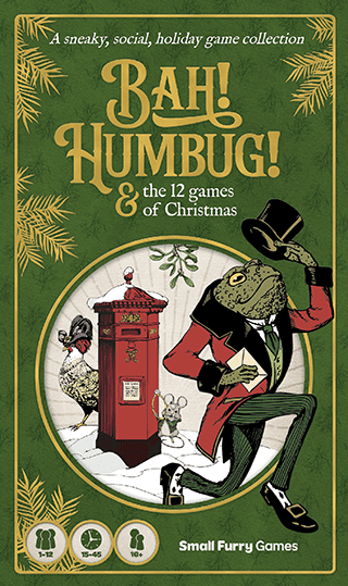 Coperta Bah! Humbug! and the 12 Games of Christmas