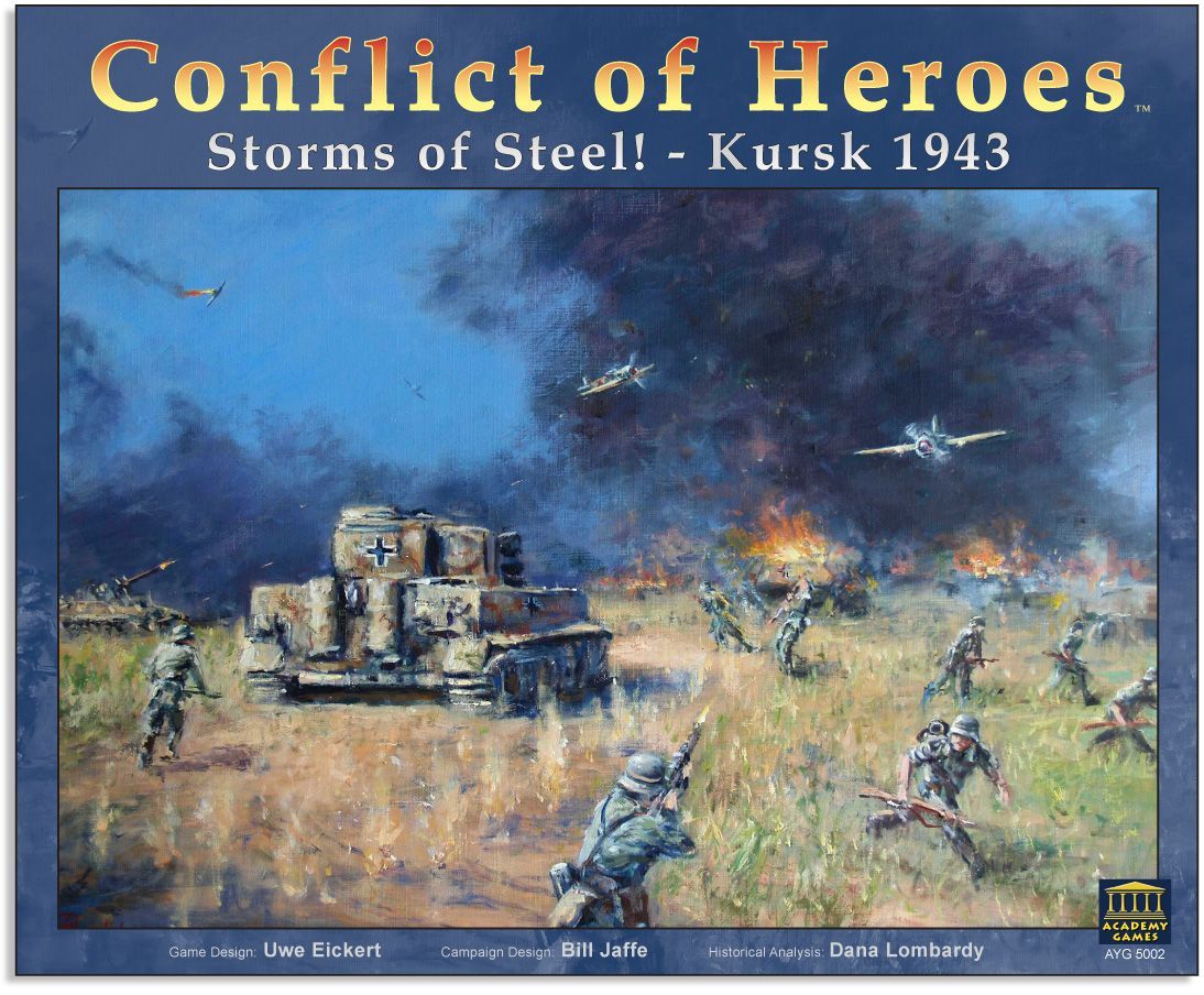 Coperta Conflict of Heroes: Storms of Steel! – Kursk 1943