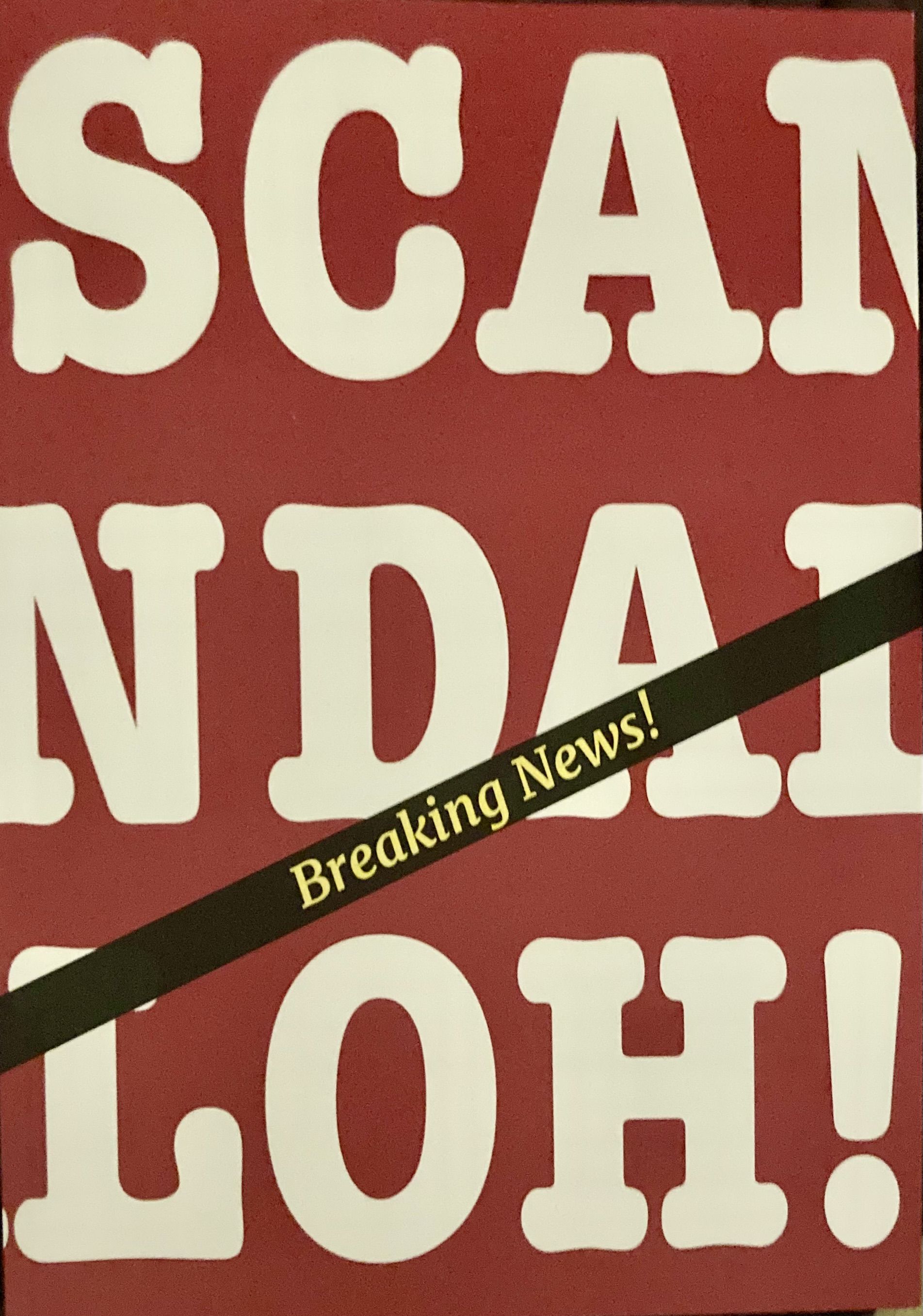 ScandalOh!: Breaking News box art