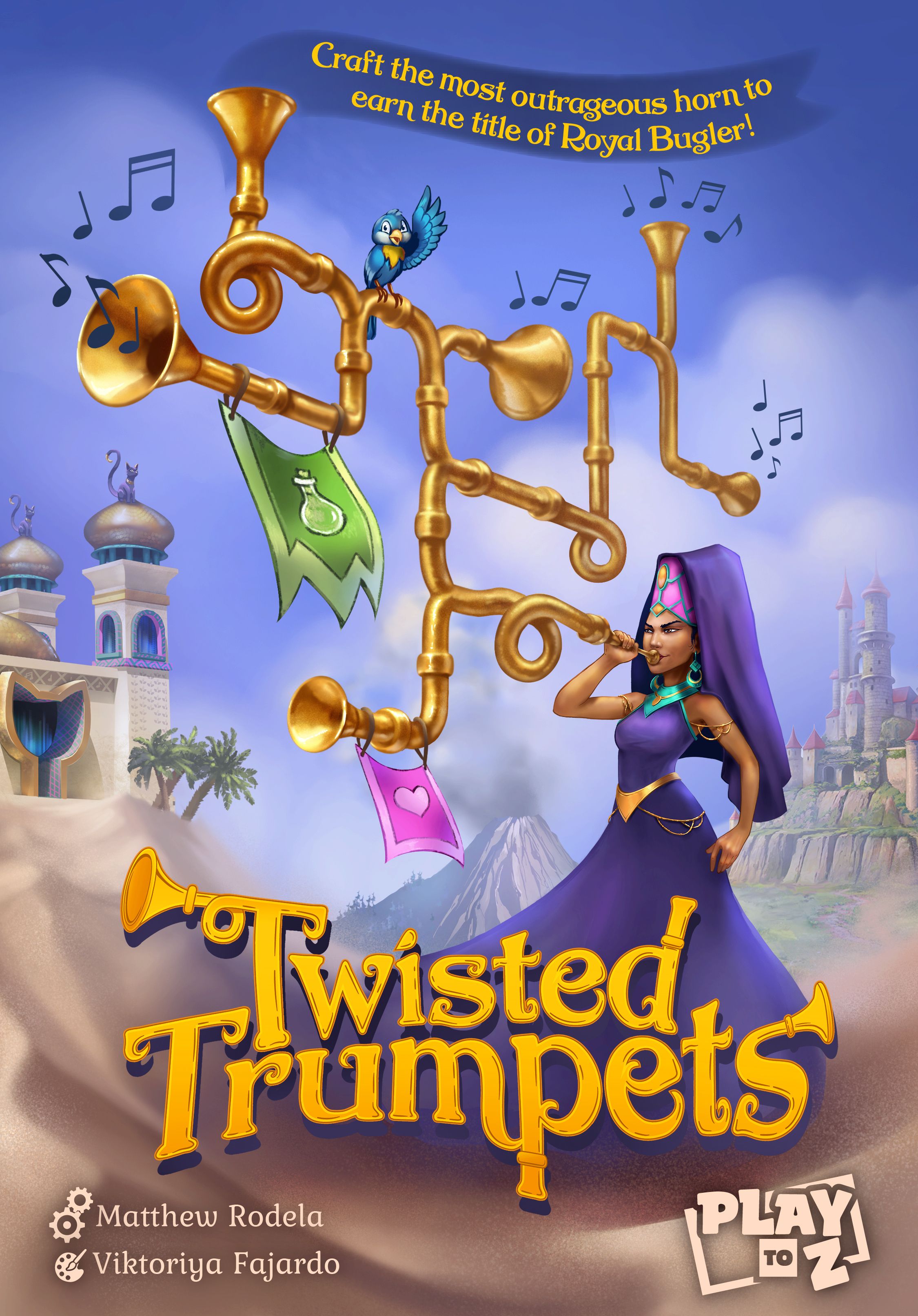 Twisted Trumpets doboz