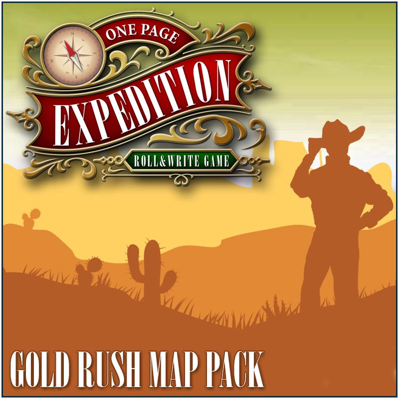 Coperta One Page Expedition: Gold Rush