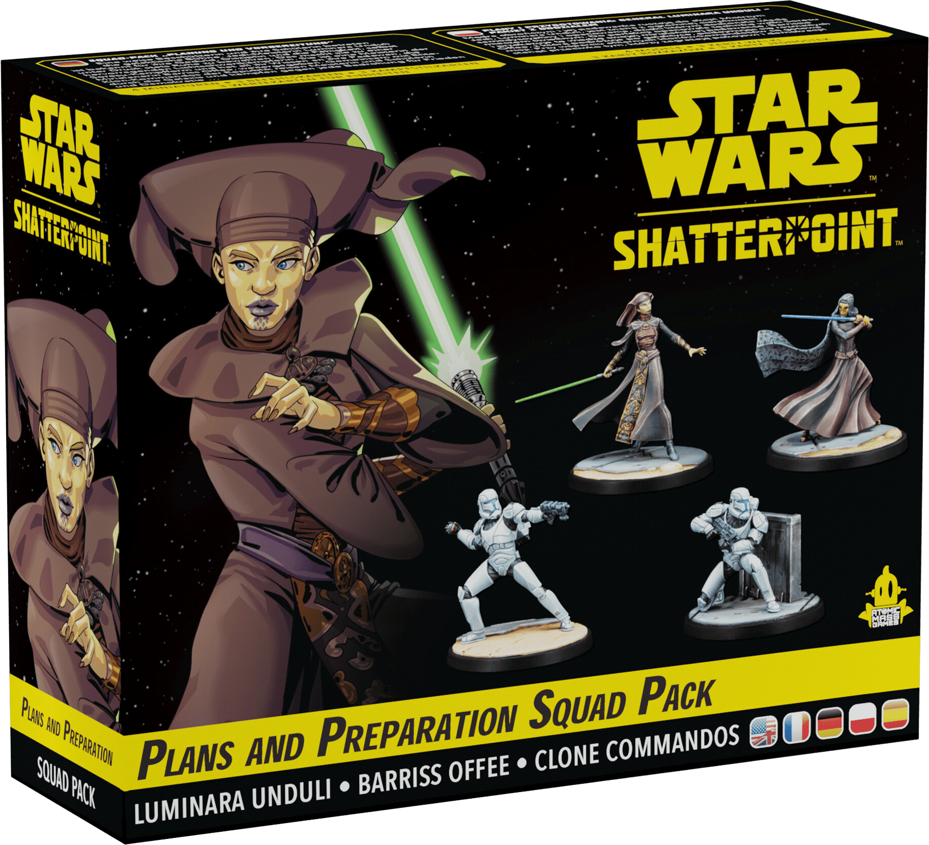 Star Wars: Shatterpoint – Plans & Preparation Squad Pack doboz
