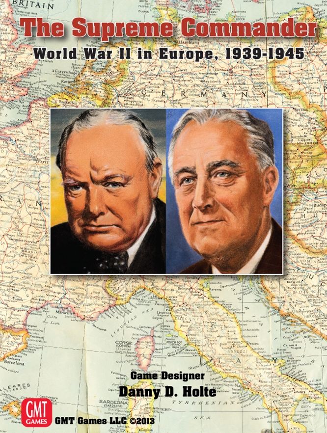 The Supreme Commander: World War II in Europe, 1939-1945 box art