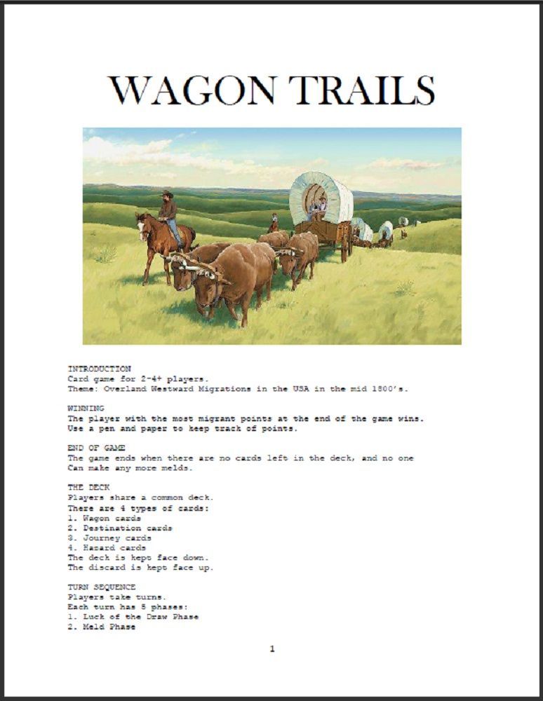Wagon Trails doboz