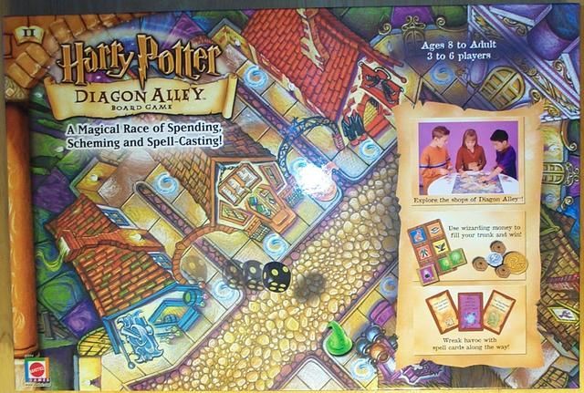 Harry Potter: Diagon Alley Board Game doboz