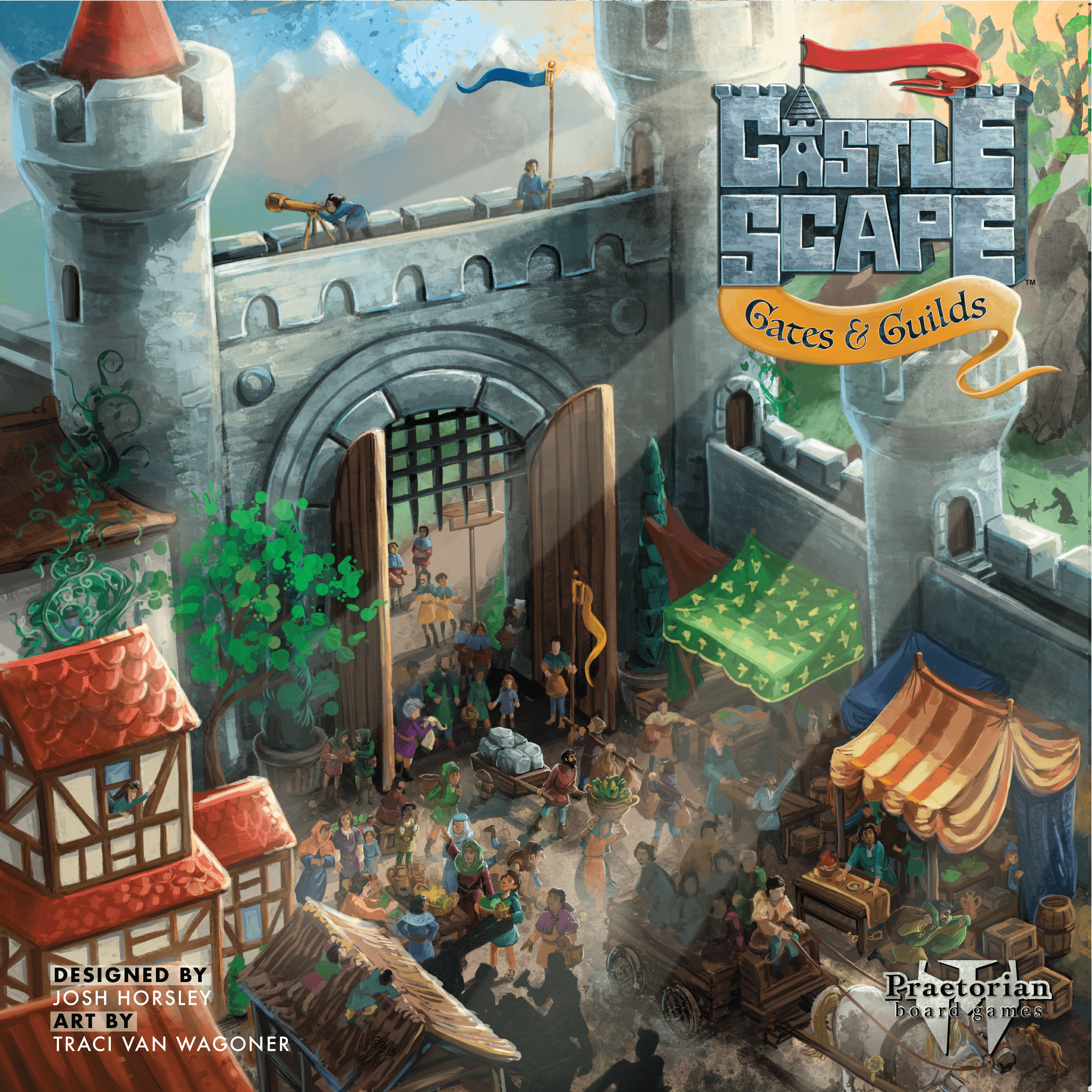 CastleScape: Gates and Guilds box art