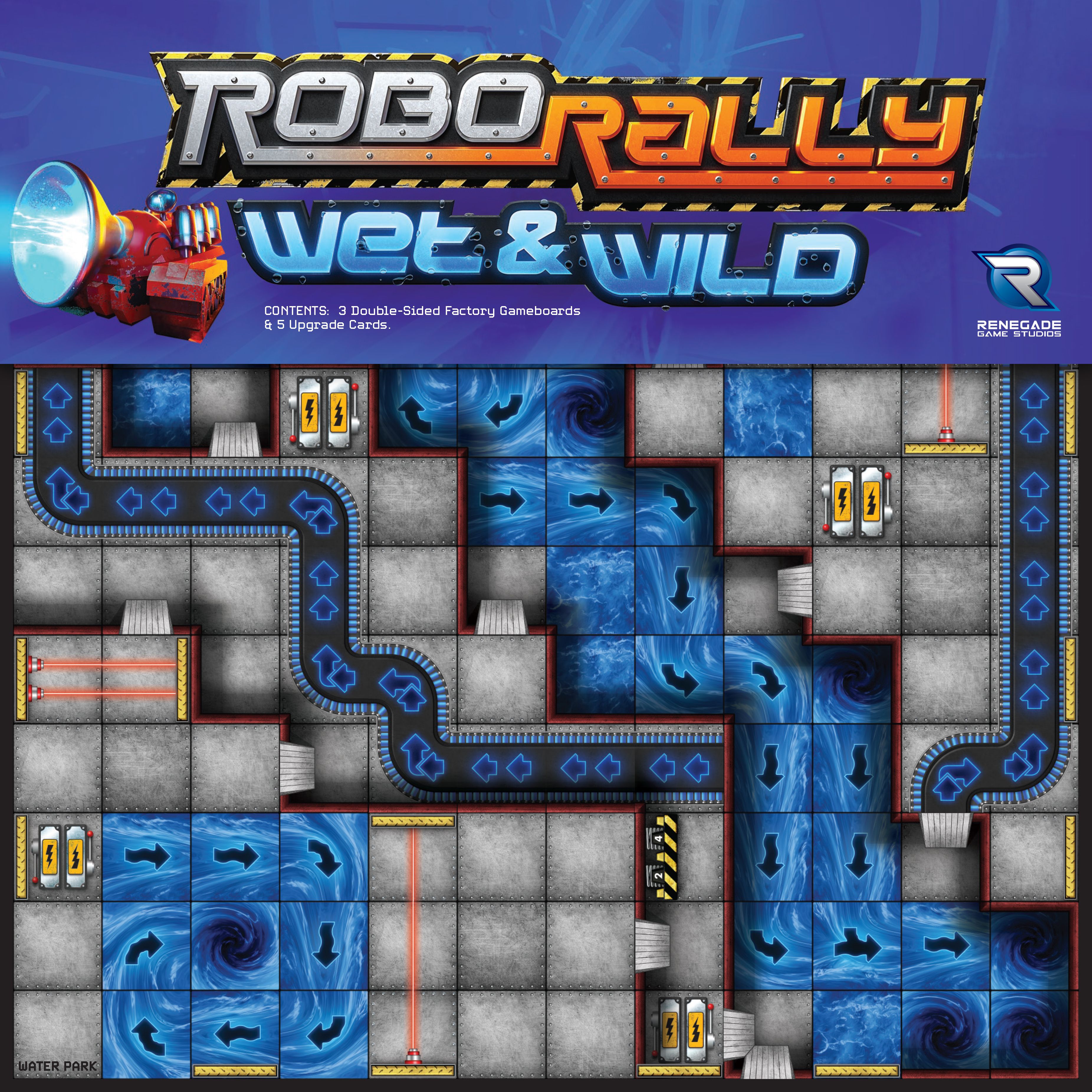 Robo Rally: Wet & Wild box art