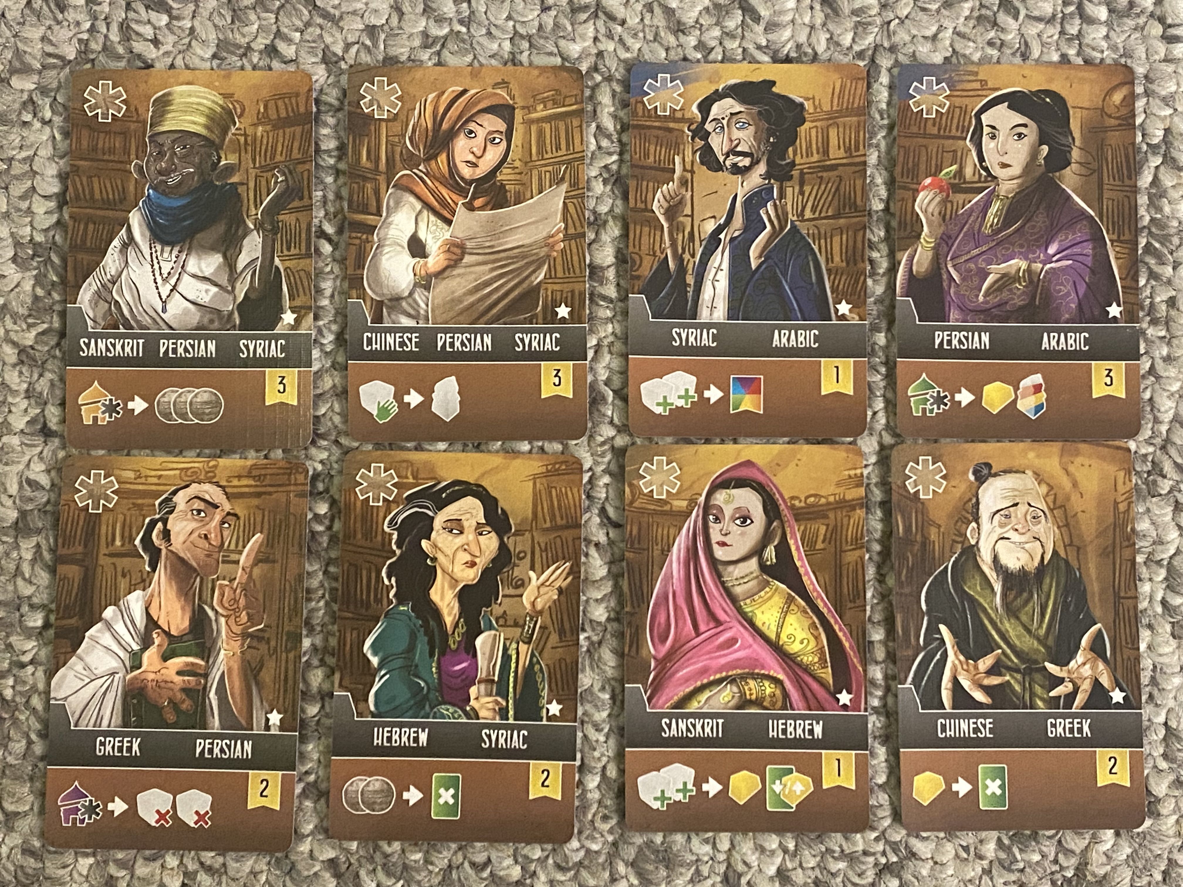 Scholars of the South Tigris: Kickstarter Translator Promo Cards box art