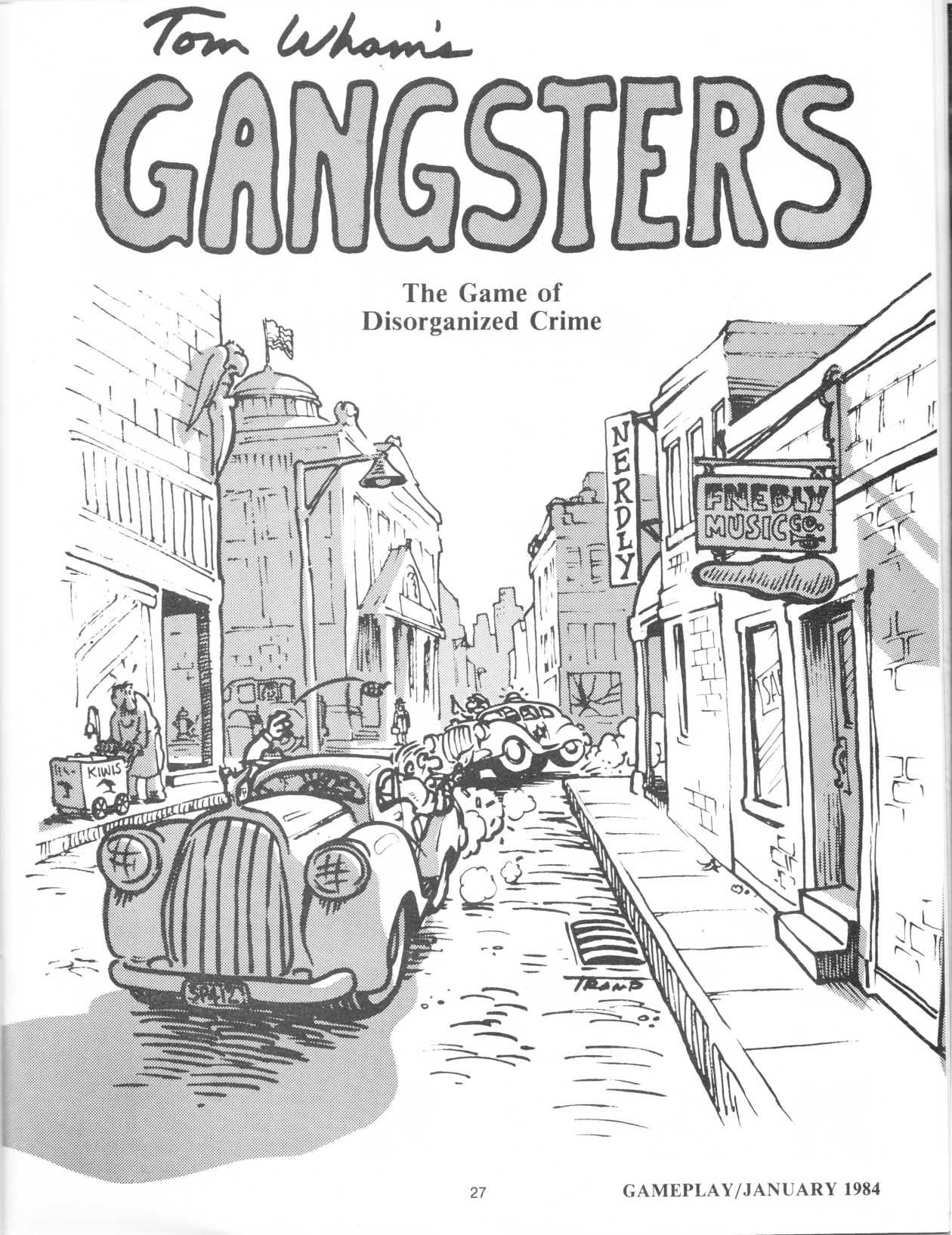 Coperta Gangsters: The Game of Disorganized Crime