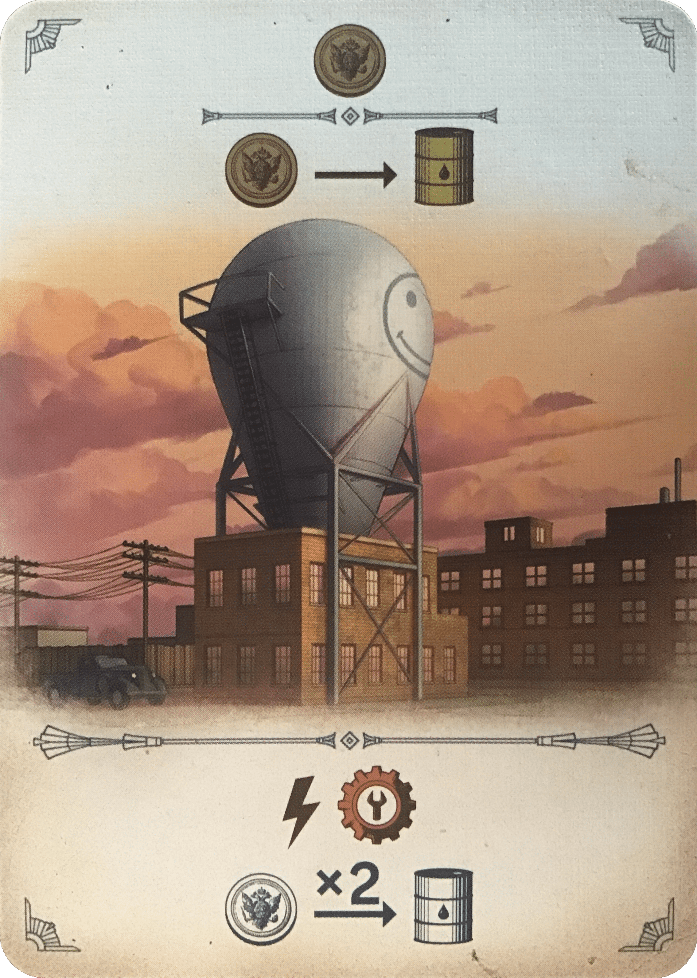 Furnace: Interbellum – Smiley Balloon Promo Company Card box art
