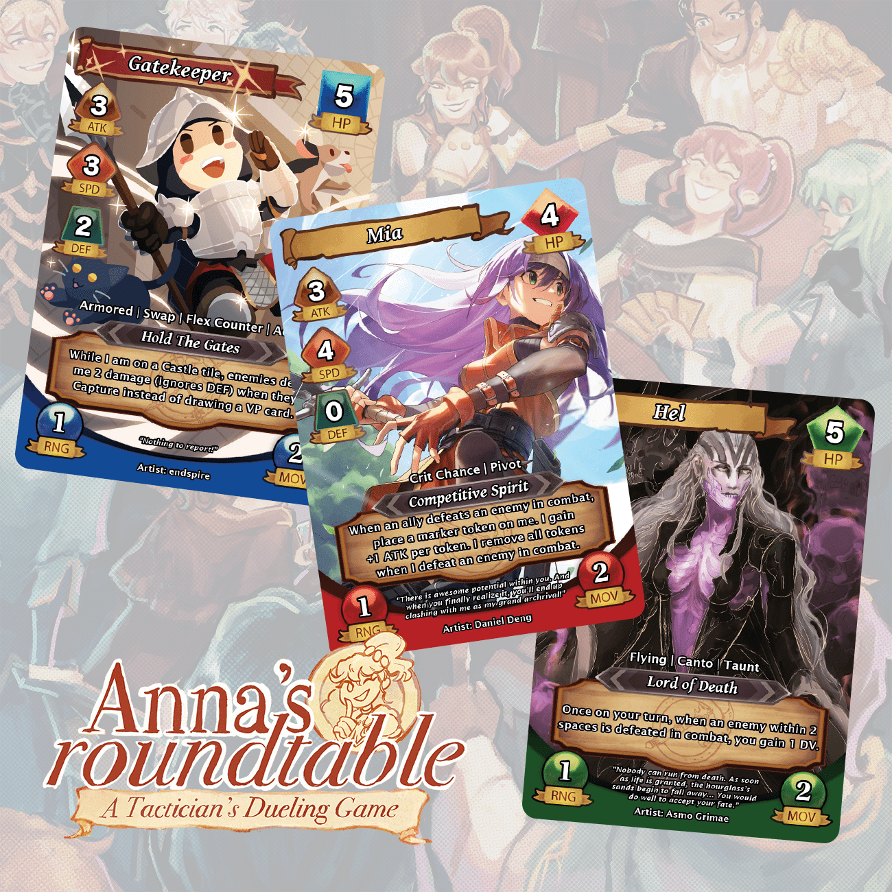 Dawn of Heroes: The Anna's Roundtable Expansion box art
