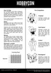 Coperta Hobbycon Minigame Flyer
