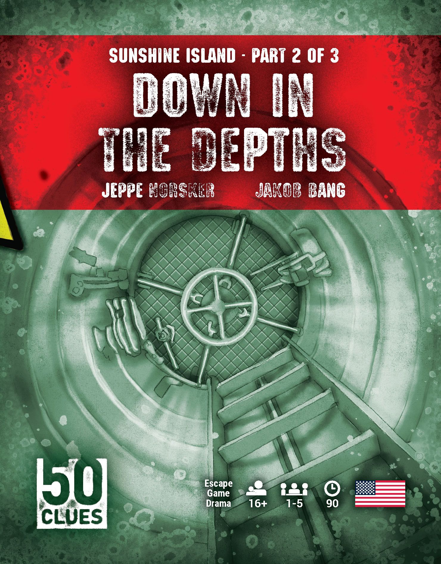 Coperta 50 Clues: Down in the Depths