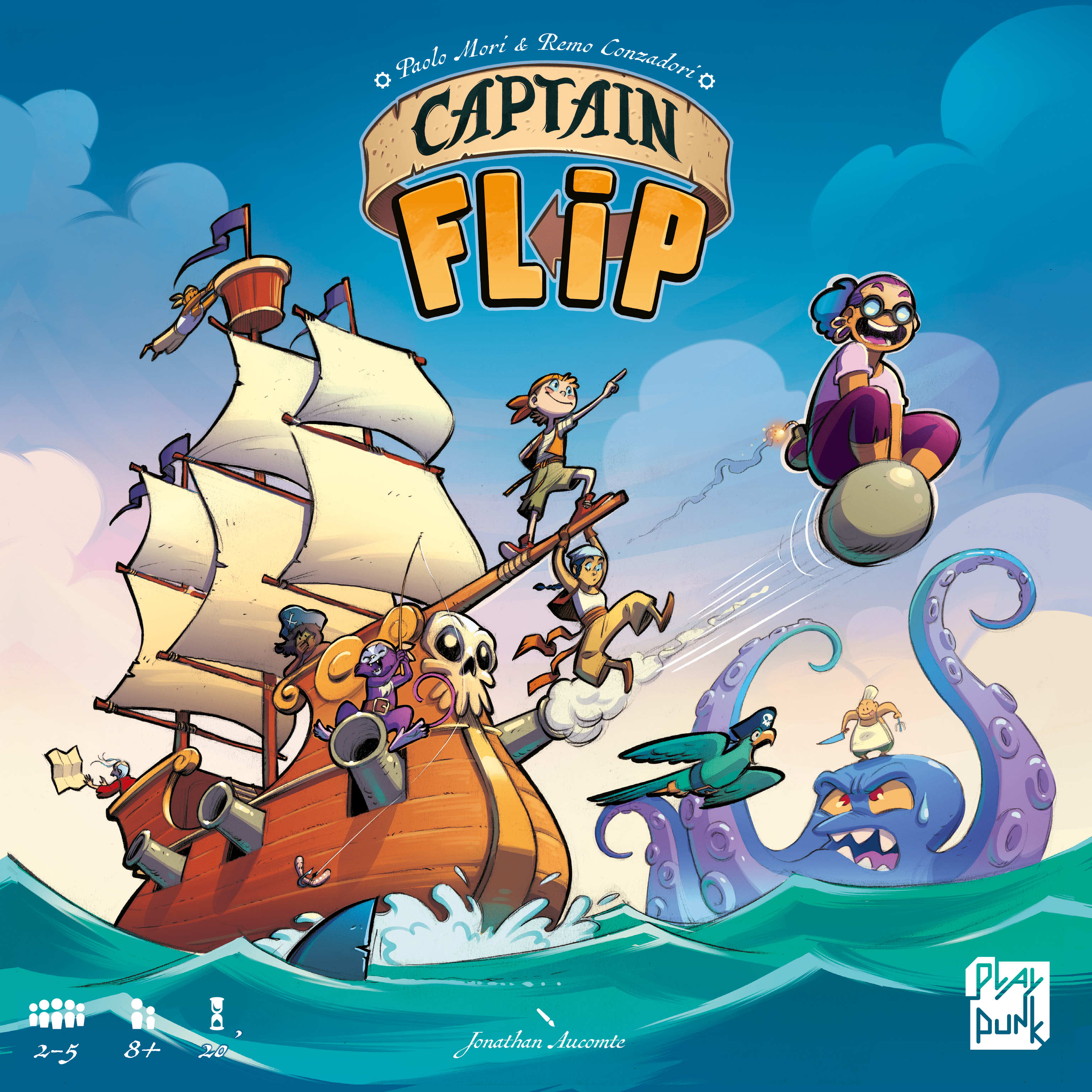 Coperta Captain Flip