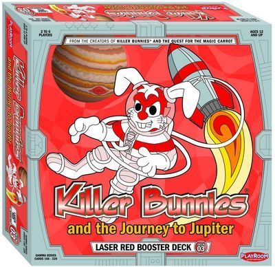 Coperta Killer Bunnies and the Journey to Jupiter: Laser Red Booster Deck