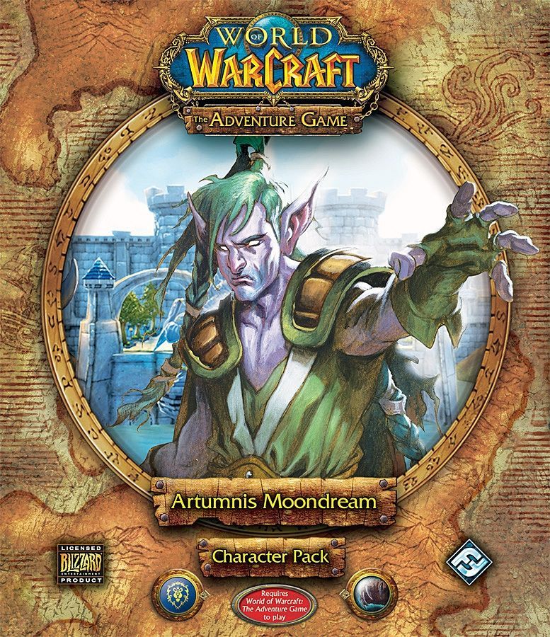 World of Warcraft: The Adventure Game – Artumnis Moondream Character Pack doboz
