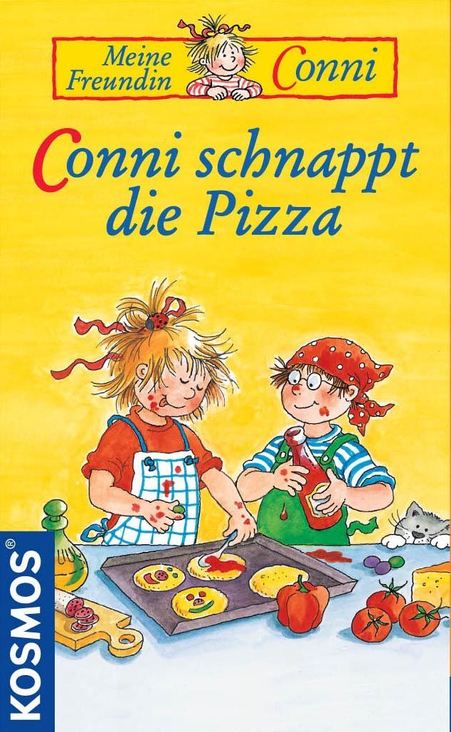 Conni schnappt die Pizza box art